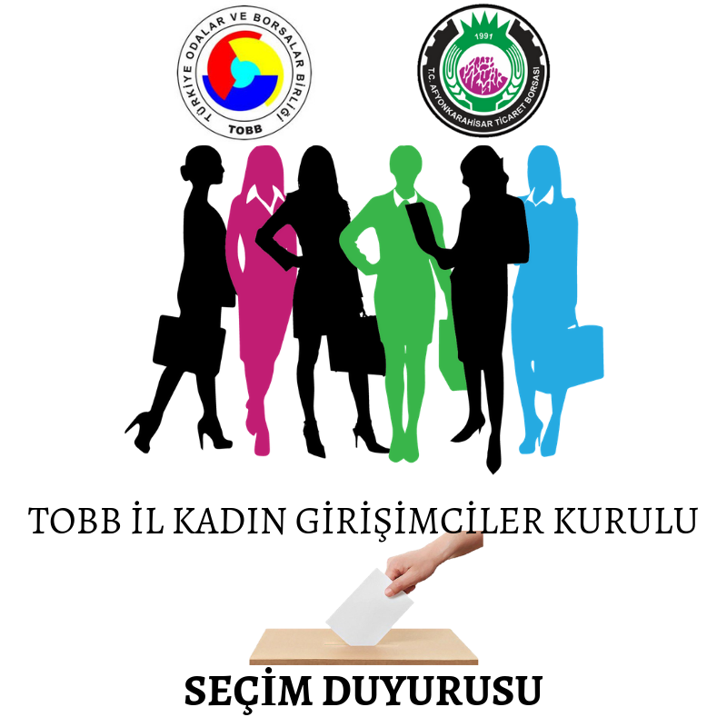 TOBB İL KADIN GİRİŞİMCİLER KURULU SEÇİMLERİ TAKVİMİ